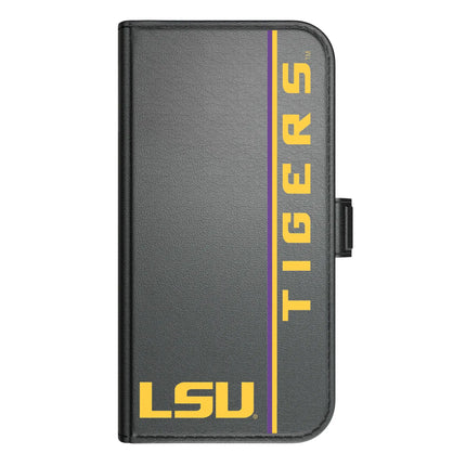 Louisiana State University Tigers Sidebar Folio 2.0 Case for Apple iPhone