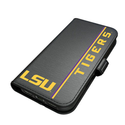 Louisiana State University Tigers Sidebar Folio 2.0 Case for Apple iPhone