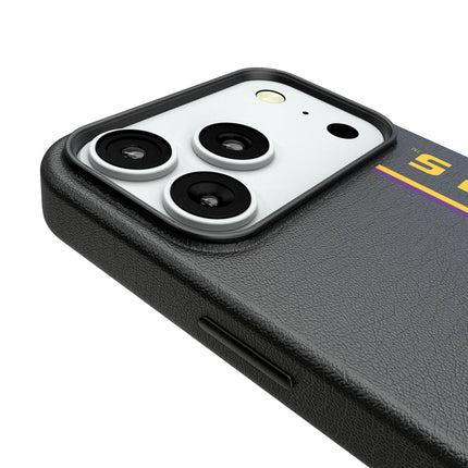 Louisiana State University Tigers Sidebar MagSafe Compatible Phone Case for Apple iPhone