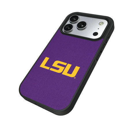 Louisiana State University Tigers Solid Bump Phone Case for Apple iPhone
