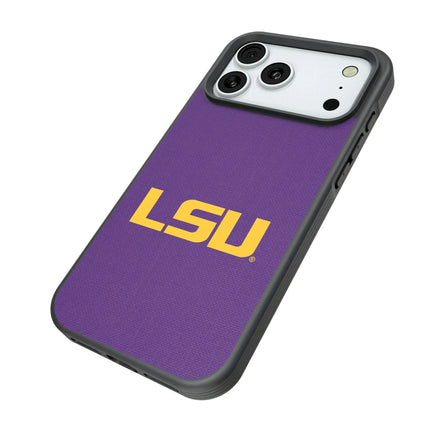 Louisiana State University Tigers Solid Bump Phone Case for Apple iPhone