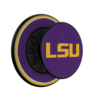 Louisiana State University Tigers Stripe PopSockets Magnetic Phone Grip and Stand