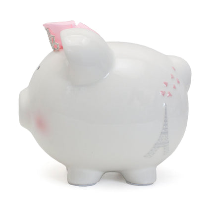 Love Paris Large Piggy Bank