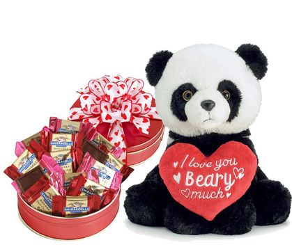 Love You Beary Much Panda Gift Set