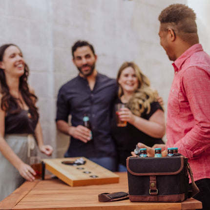 Beer Caddy Cooler Tote with Opener