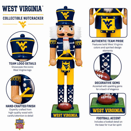 West Virginia Mountaineers - Collectible Nutcracker