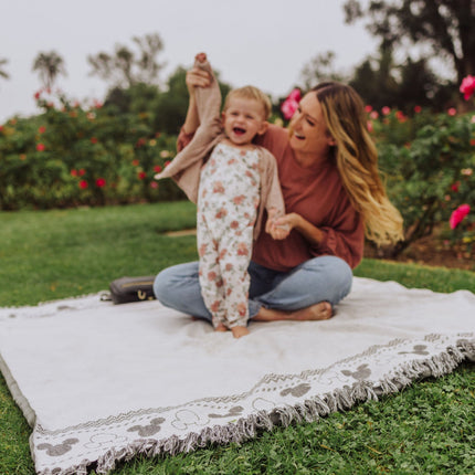 Mickey Mouse - Farmhouse Picnic Blanket