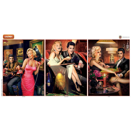 Legends - 500 Piece Jigsaw Puzzles 3 Pack