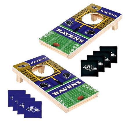 Baltimore Ravens - NFL Tabletop Cornhole