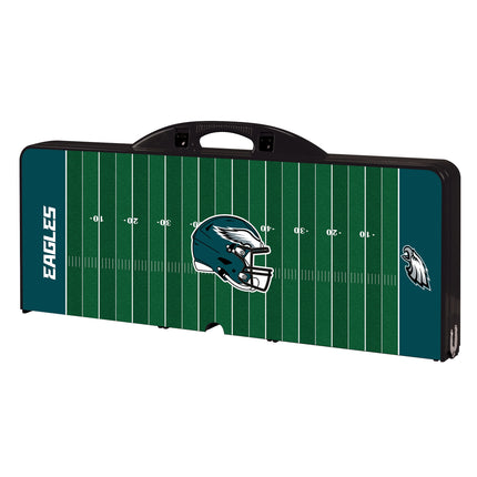Philadelphia Eagles Football Field - Picnic Table Portable Folding Table with Seats