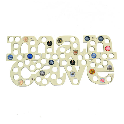 Man Cave Beer Cap Holder