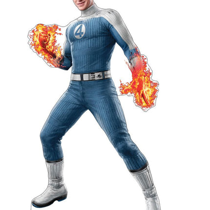 Marvel Fantastic Four Human Torch Lifesize Cardboard Cutout