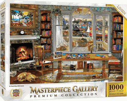 MasterPiece Gallery A Puzzling Afternoon 1000 Piece Puzzle