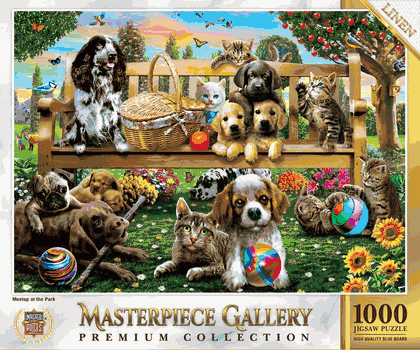MasterPiece Gallery Meetup at the Park 1000 Piece Puzzle