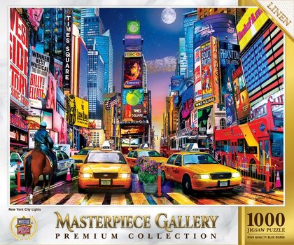 MasterPiece Gallery New York City Lights 1000 Piece Puzzle