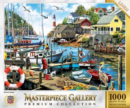 MasterPiece Gallery Pelican Harbor 1000 Piece Puzzle
