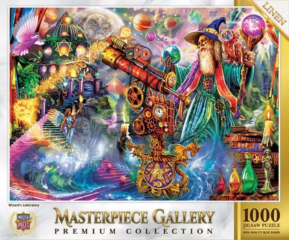 MasterPiece Gallery Wizard's Laboratory 1000 Piece Puzzle