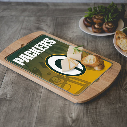 Green Bay Packers - Billboard Glass Top Serving Tray