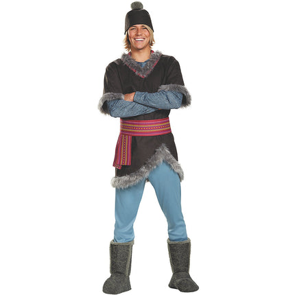 Men's Plus Size Deluxe Frozen Kristoff Costume
