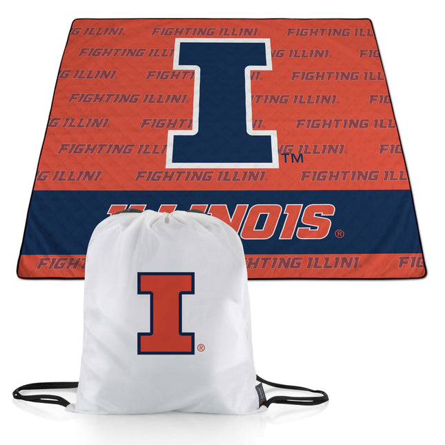 Illinois Fighting Illini - Impresa Picnic Blanket