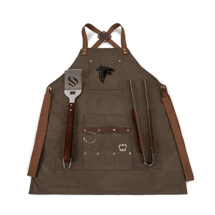 Atlanta Falcons - BBQ Apron with Tools & Bottle Opener