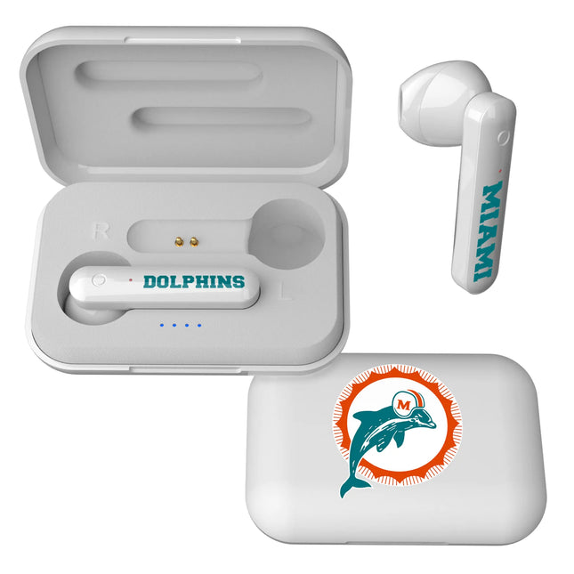 Miami Dolphins 1966-1973 Historic Collection Insignia Wireless TWS Earbuds