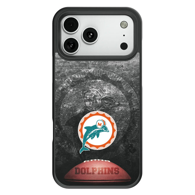 Miami Dolphins 1966-1973 Historic Collection Legendary Bump Phone Case for Apple iPhone
