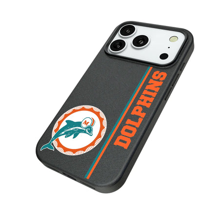Miami Dolphins 1966-1973 Historic Collection Sidebar MagSafe Compatible Phone Case for Apple iPhone