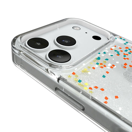 Miami Dolphins Confetti Glitter Phone Case for Apple iPhone