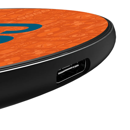 Miami Dolphins Deco 15-Watt Wireless Charger