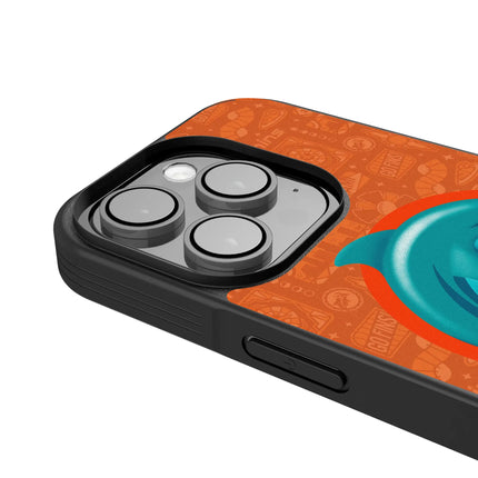 Miami Dolphins Deco Bump Phone Case for Apple iPhone