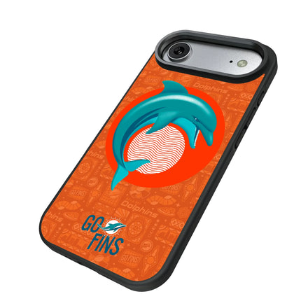 Miami Dolphins Deco Bump Phone Case for Apple iPhone