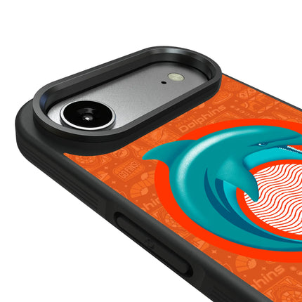 Miami Dolphins Deco Bump Phone Case for Apple iPhone