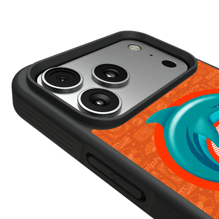 Miami Dolphins Deco Bump Phone Case for Apple iPhone