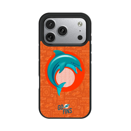 Miami Dolphins Deco Bump Phone Case for Apple iPhone