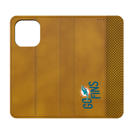 Miami Dolphins Deco Folio Phone Case for Apple iPhone