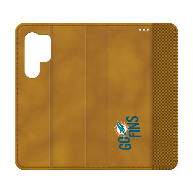 Miami Dolphins Deco Folio Phone Case for Samsung Galaxy