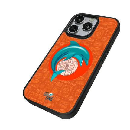 Miami Dolphins Deco MagSafe Compatible Phone Case for Apple iPhone