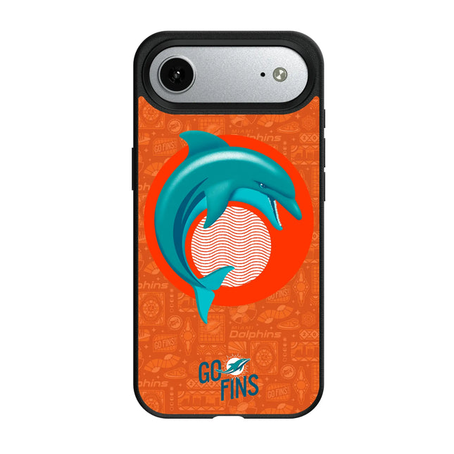 Miami Dolphins Deco MagSafe Compatible Phone Case for Apple iPhone