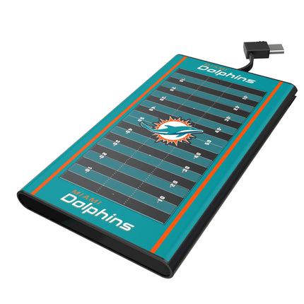 Miami Dolphins Field 5000mAh Flat Powerbank