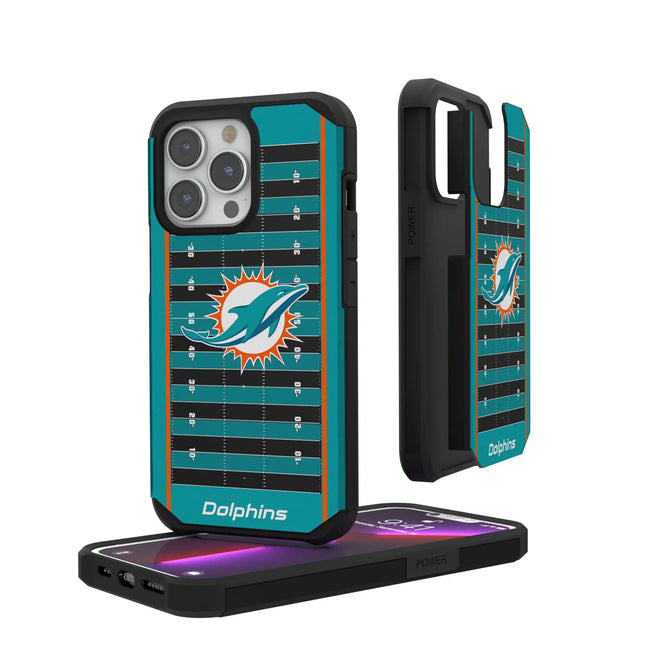 Miami Dolphins Field Rugged Phone Case for Apple iPhone