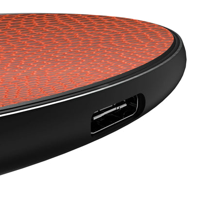 Miami Dolphins Football 15-Watt Wireless Charger