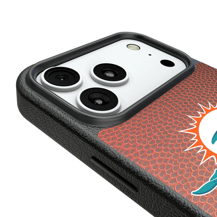 Miami Dolphins Football Wordmark MagSafe Compatible Phone Case for Apple iPhone