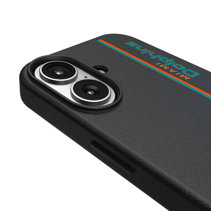 Miami Dolphins Sidebar MagSafe Compatible Phone Case for Apple iPhone