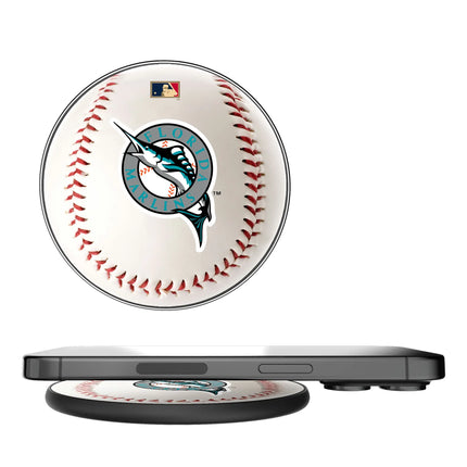 Miami Marlins 1993-2011 - Cooperstown Collection Baseball 15-Watt Wireless Charger
