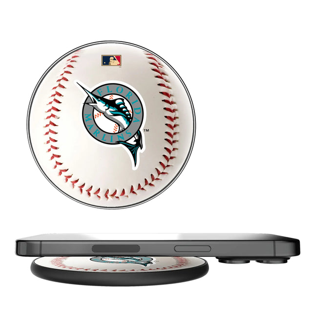 Miami Marlins 1993-2011 - Cooperstown Collection Baseball 15-Watt Wireless Charger