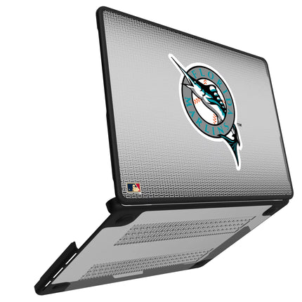 Miami Marlins 1993-2011 - Cooperstown Collection Linen Laptop Case for Apple MacBook