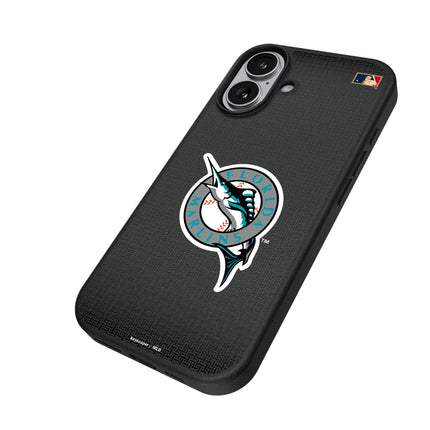 Miami Marlins 1993-2011 - Cooperstown Collection Linen MagSafe Compatible Phone Case for Apple iPhone