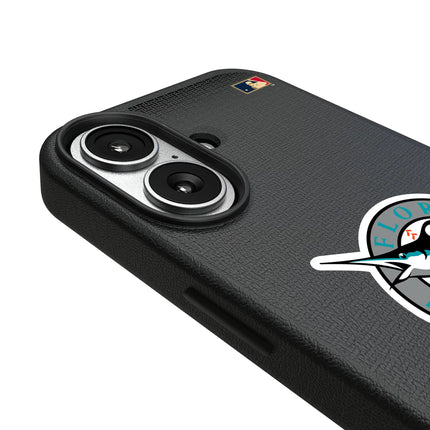 Miami Marlins 1993-2011 - Cooperstown Collection Linen MagSafe Compatible Phone Case for Apple iPhone