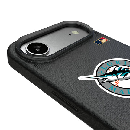 Miami Marlins 1993-2011 - Cooperstown Collection Linen MagSafe Compatible Phone Case for Apple iPhone
